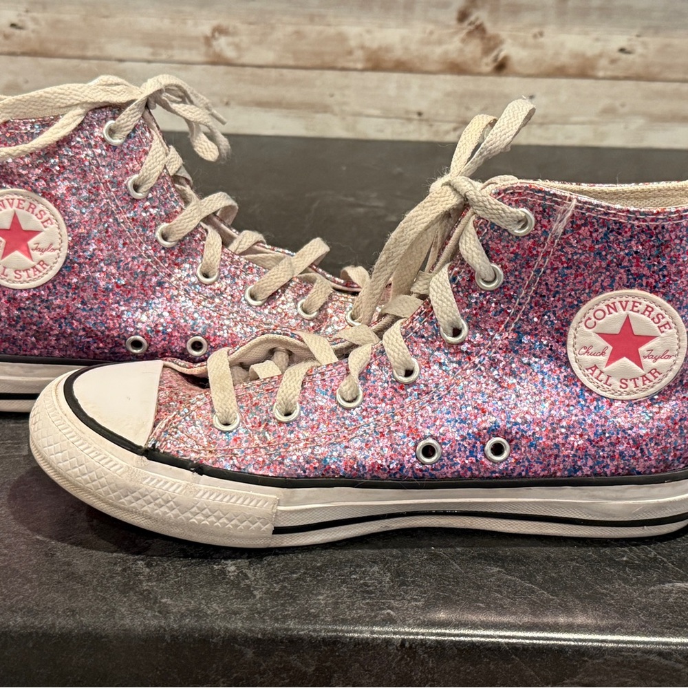 Converse Multicolor Glitter High-Tops